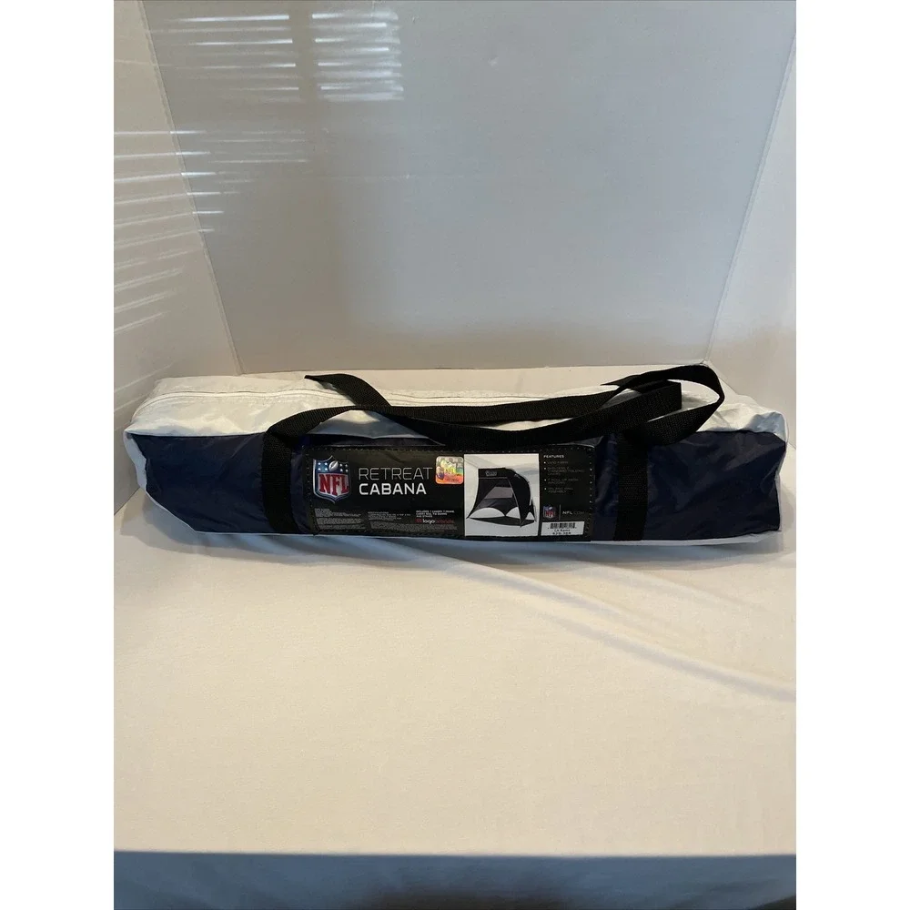 Logo Brands Licensed NFL LA RAMS Retreat Cabana Beach Tent NIP 50